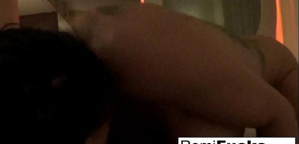  Home movie sex in a hotel with sexy Romi